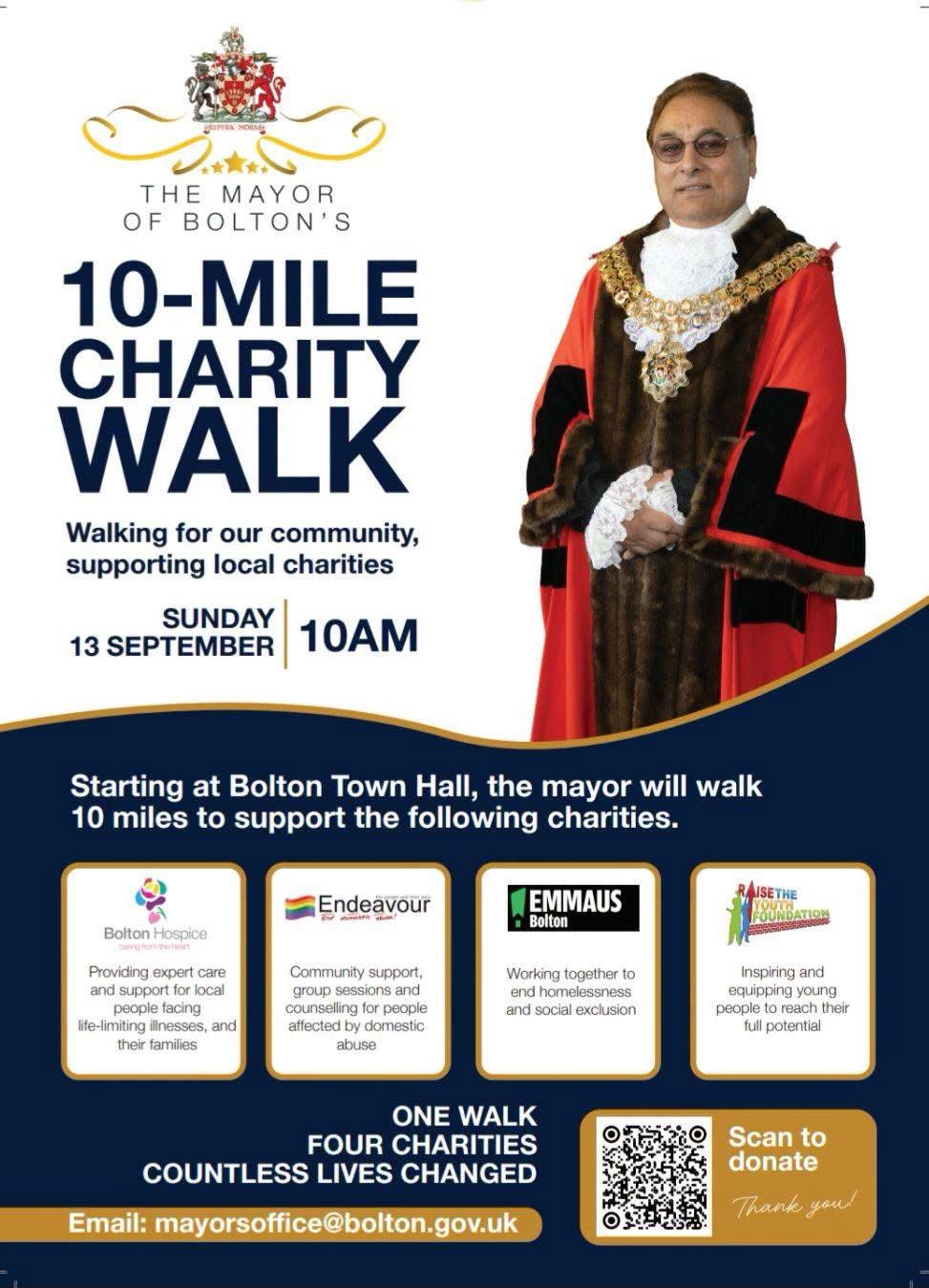 Bolton Mayor Charity Walk