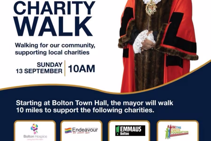 Bolton Mayor Charity Walk